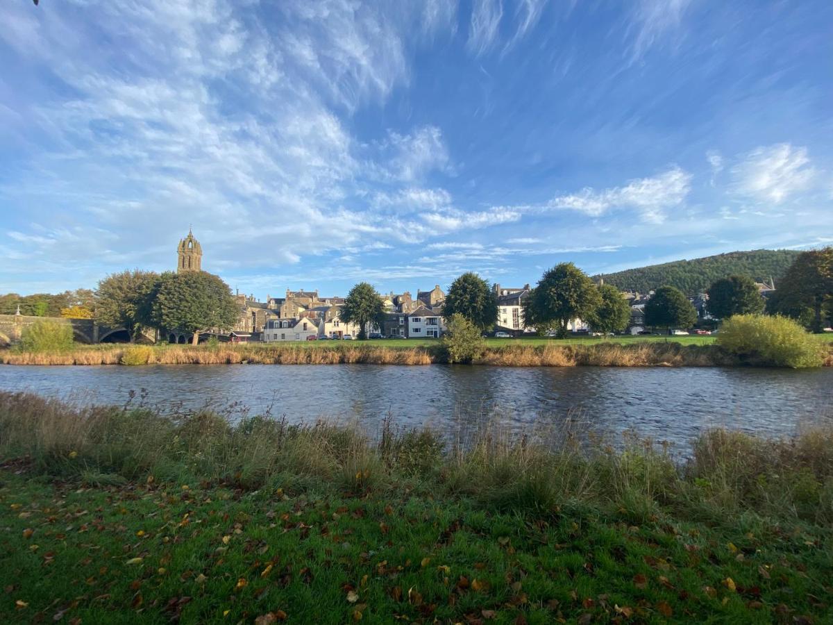 Tweed Green Holiday Let Peebles Eksteriør bilde